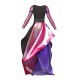 3D Dress Rose Metalic